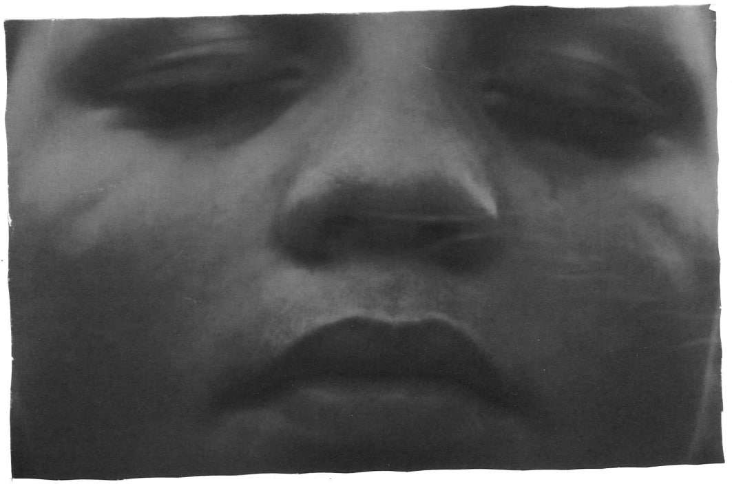 A small black untitled film